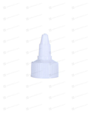 Крышка белая РЕ 24/410 с дозирующим носиком BC3928